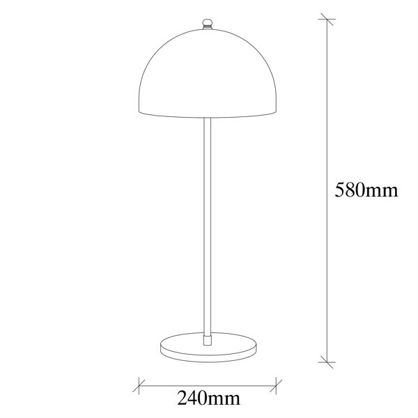 Fairmont Park Folsom 58cm Table Lamp & Reviews Wayfair.ie